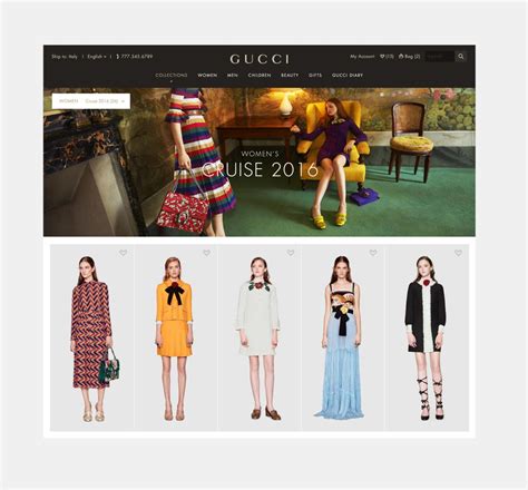 gucci e-commerce sales|buying Gucci online.